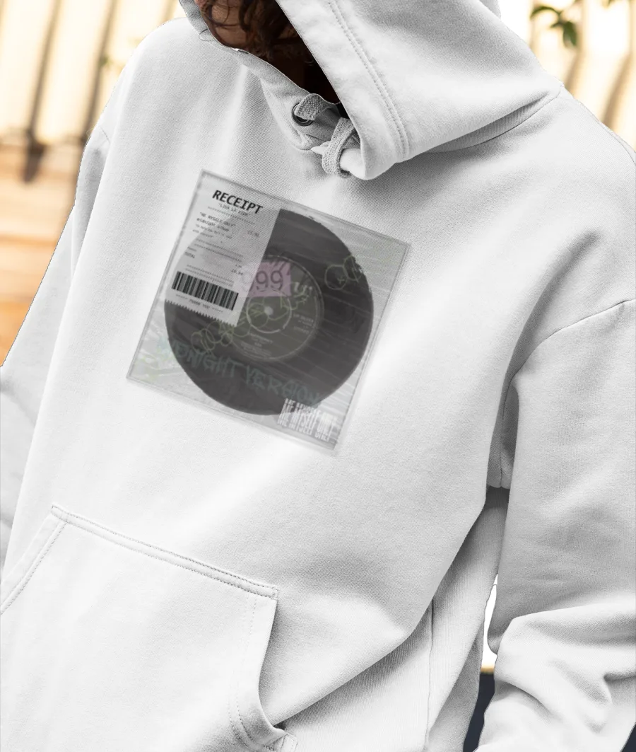 Me Myself Only Album Front-Printed Hoodie