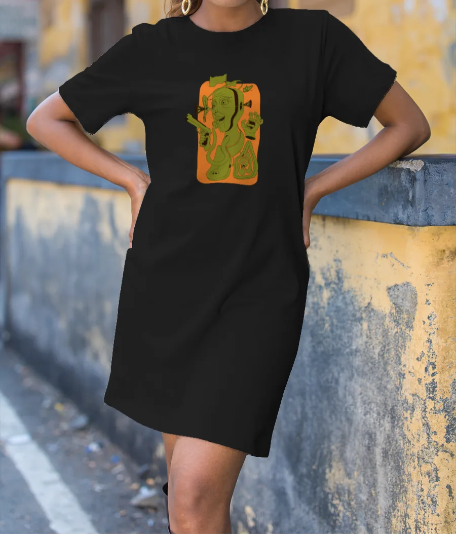 Peace T-Shirt Dress