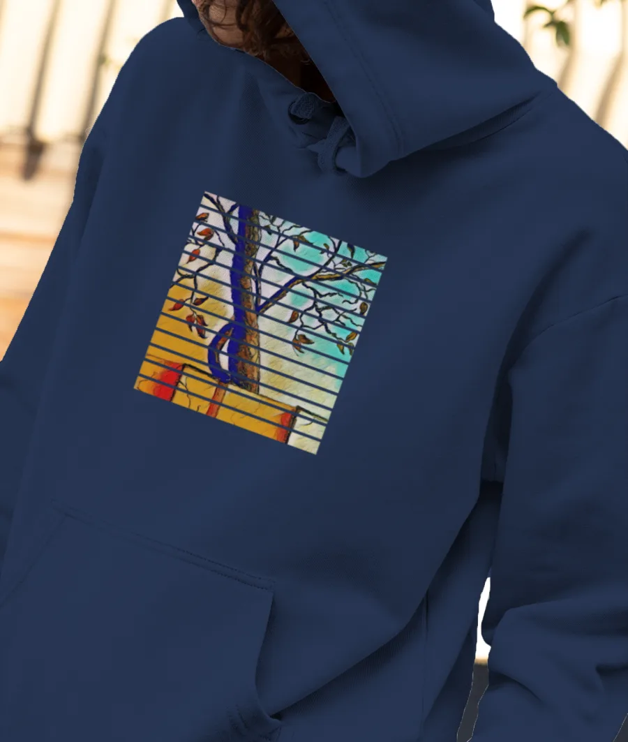 The Refugee Complex Front-Printed Hoodie