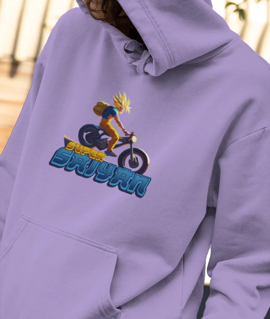 Super Saiyan - Dragon Ball Front-Printed Hoodie