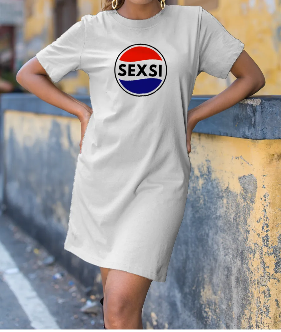 PEPSI SEXSI T-Shirt Dress