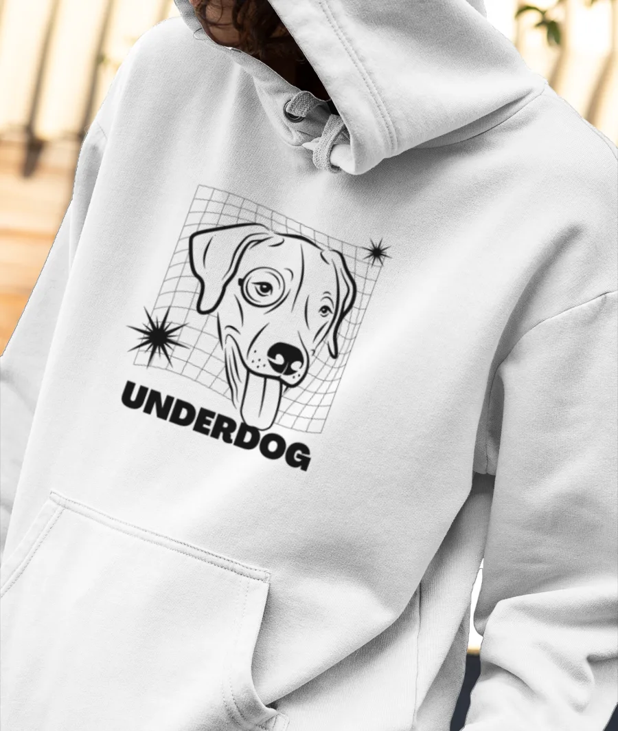 UnderDog Front-Printed Hoodie