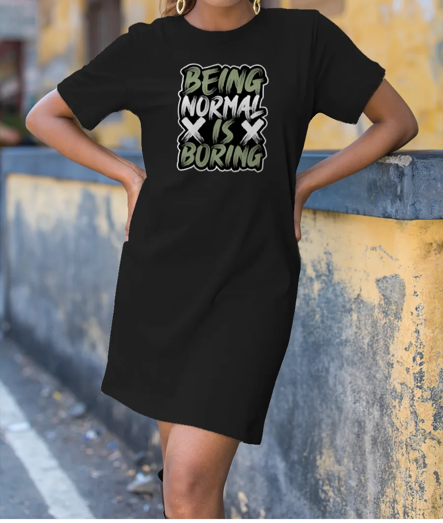 Boring T-Shirt Dress