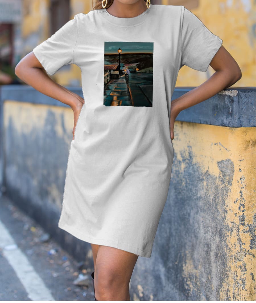 Waiting Game T-Shirt Dress