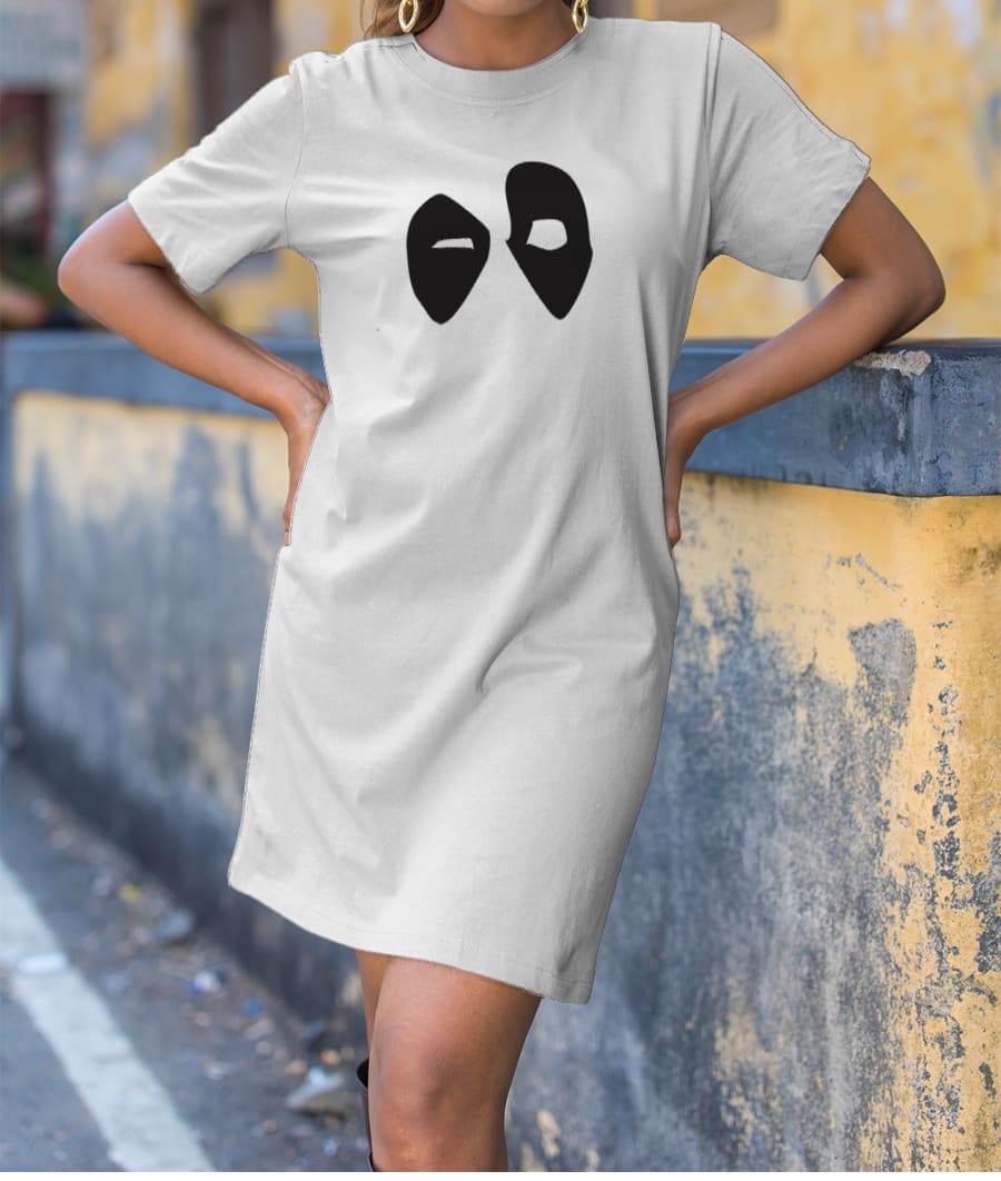 Deadpool eye T-Shirt Dress
