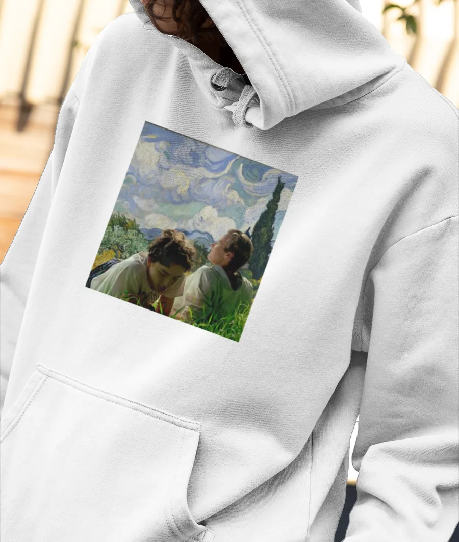 call me by your name- cypress Front-Printed Hoodie