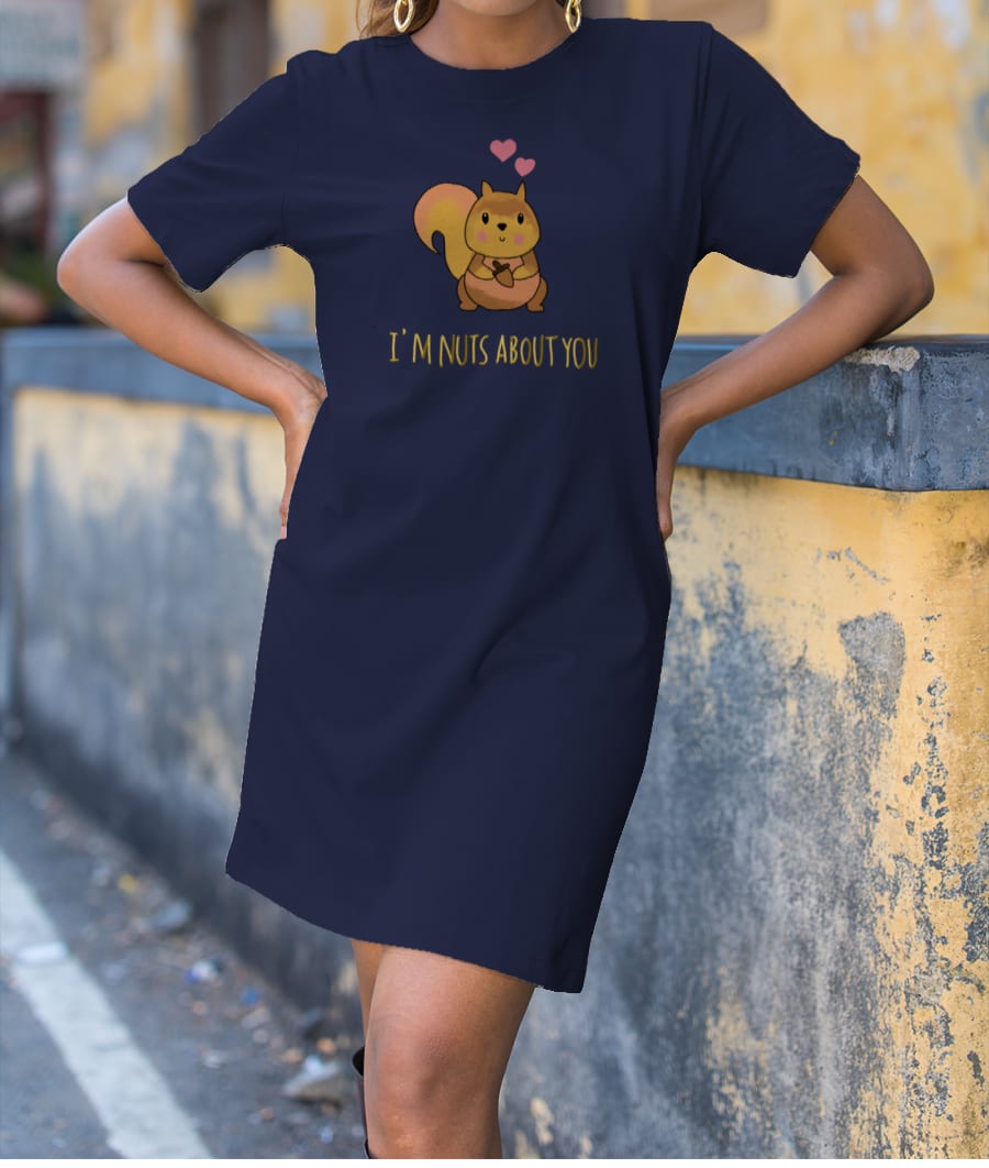 Funny Valentine graphic T-Shirt Dress