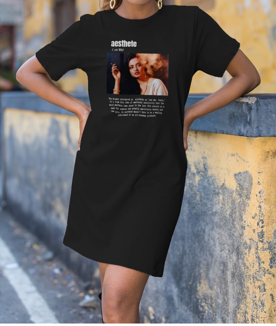 aesthete-Rekha-bollywood T-Shirt Dress
