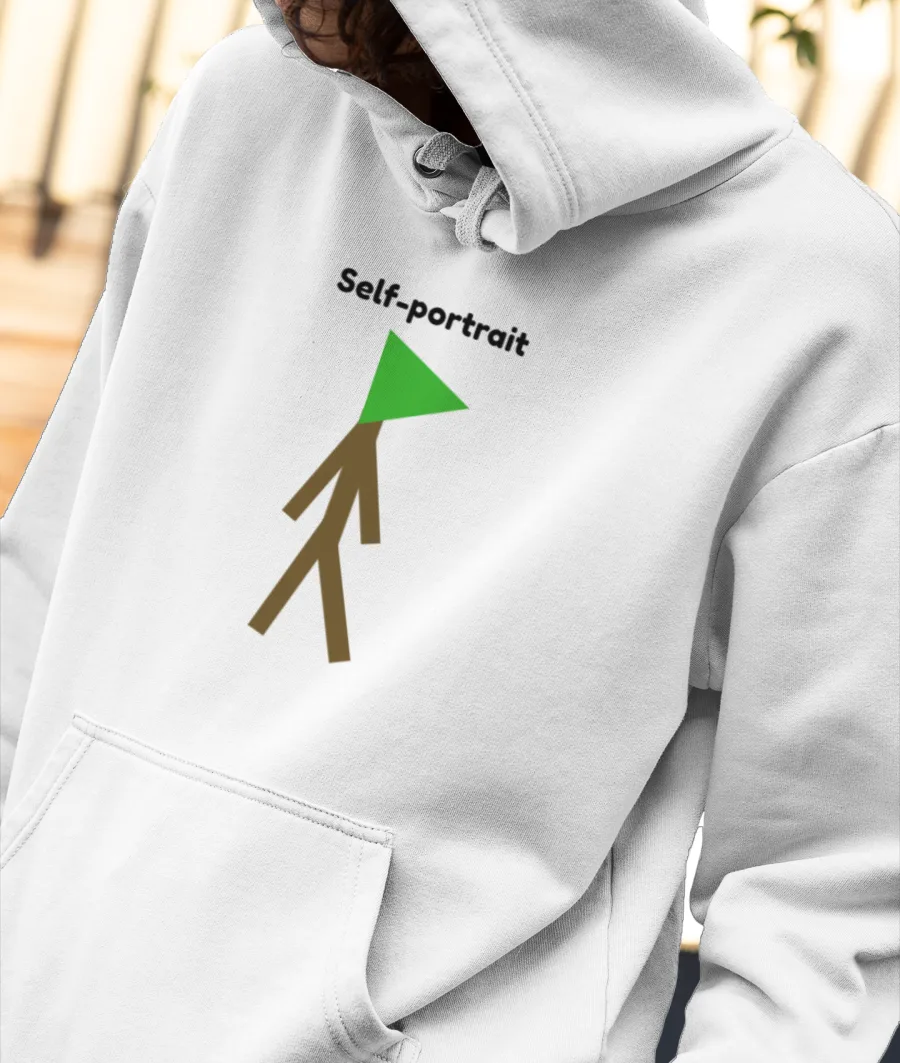 walking green flag Front-Printed Hoodie