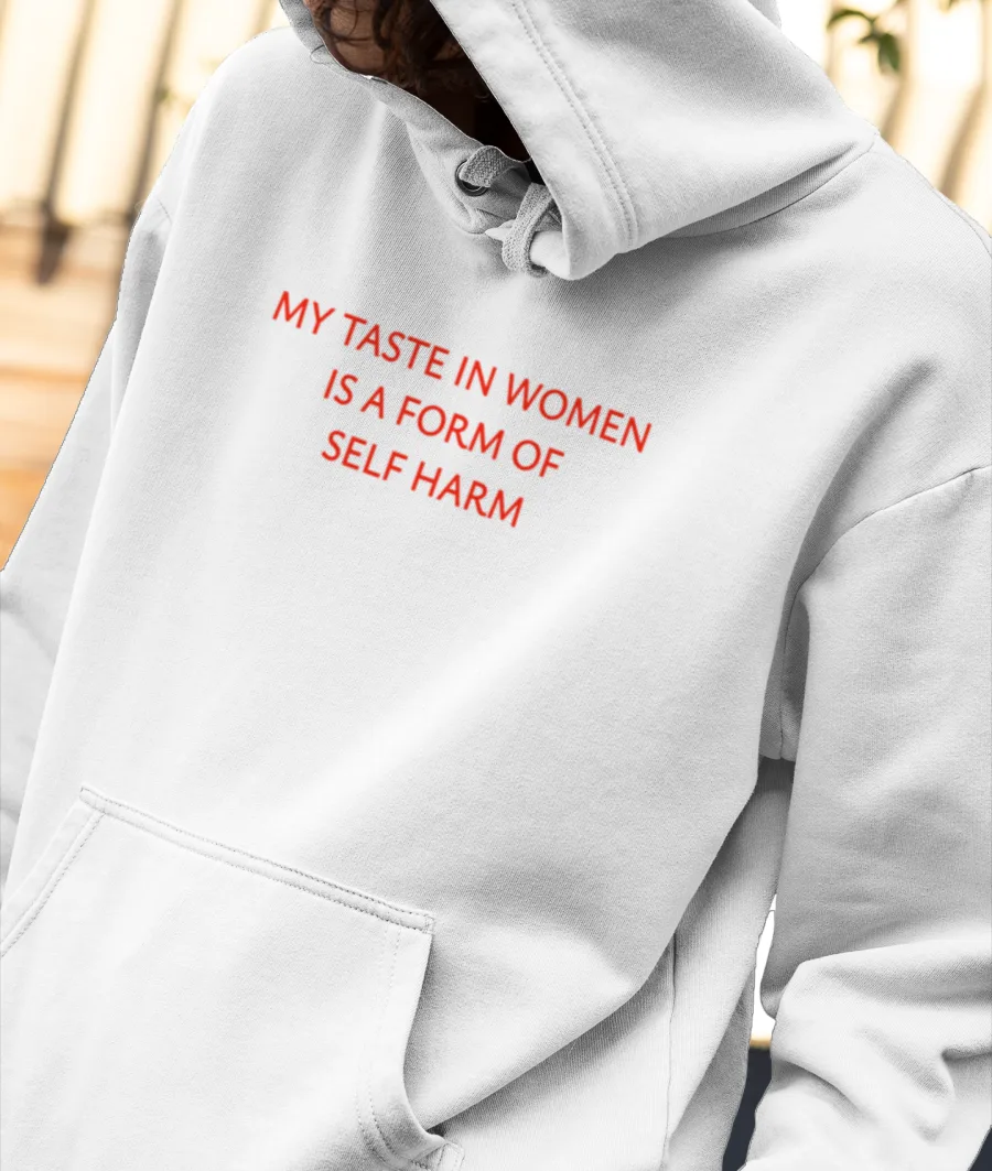 Taste in Women Front-Printed Hoodie