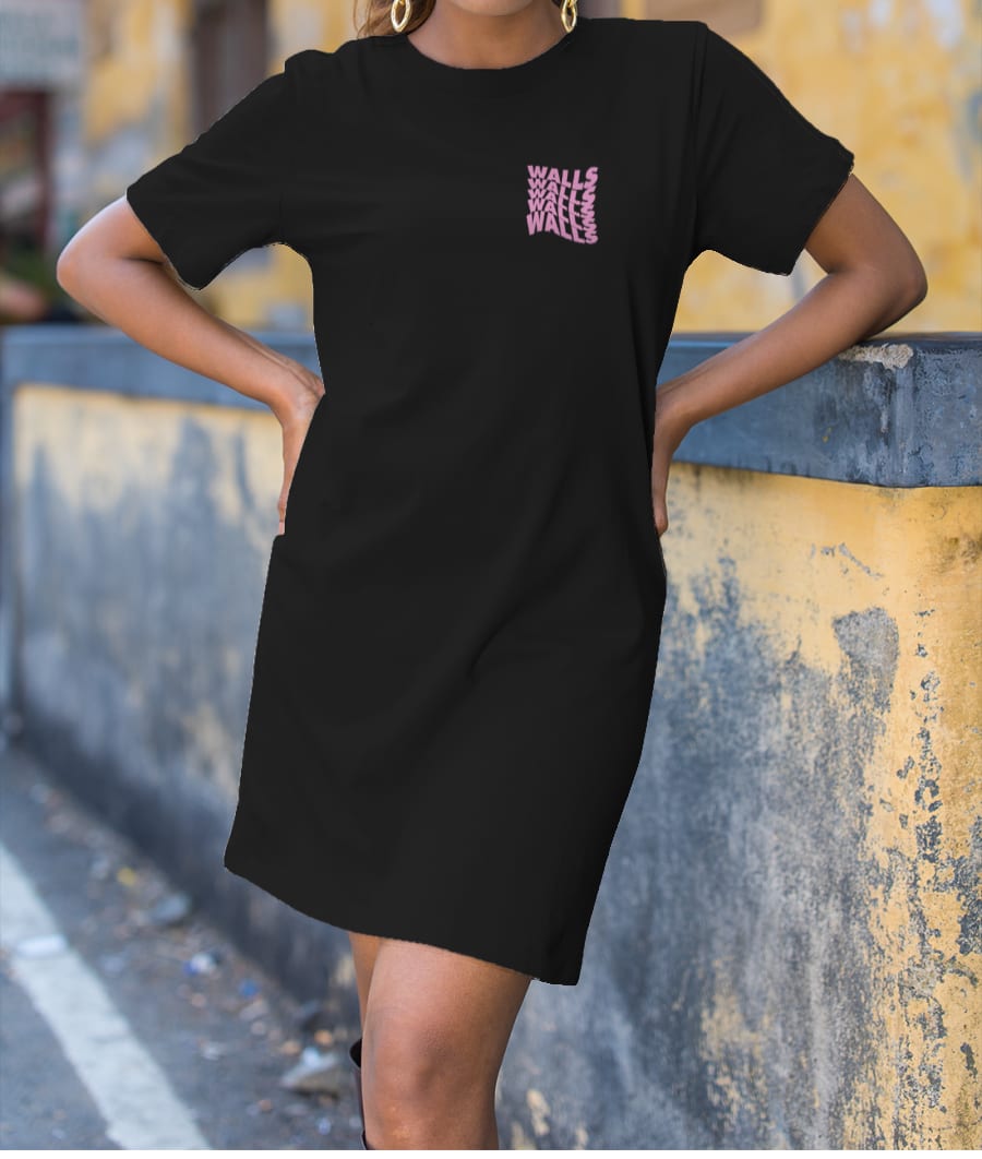 louis tomlinson walls merch T-Shirt Dress