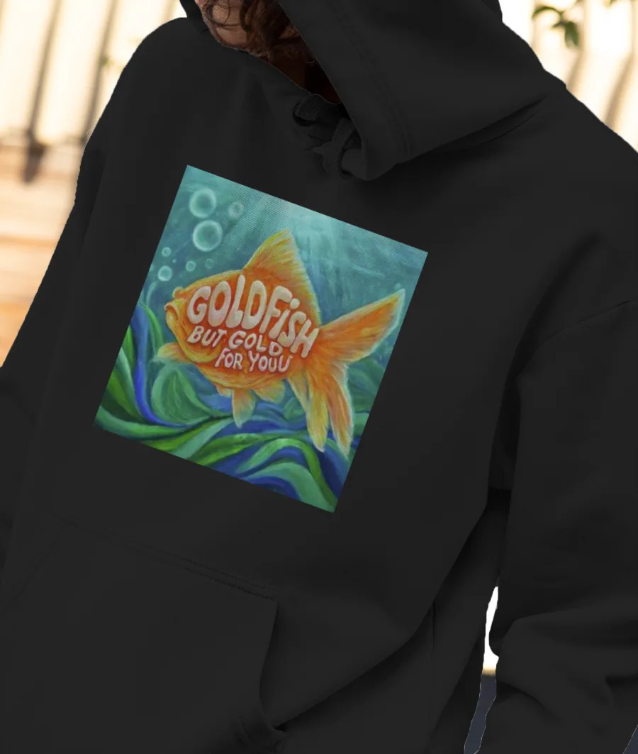 Goldfish Front-Printed Hoodie