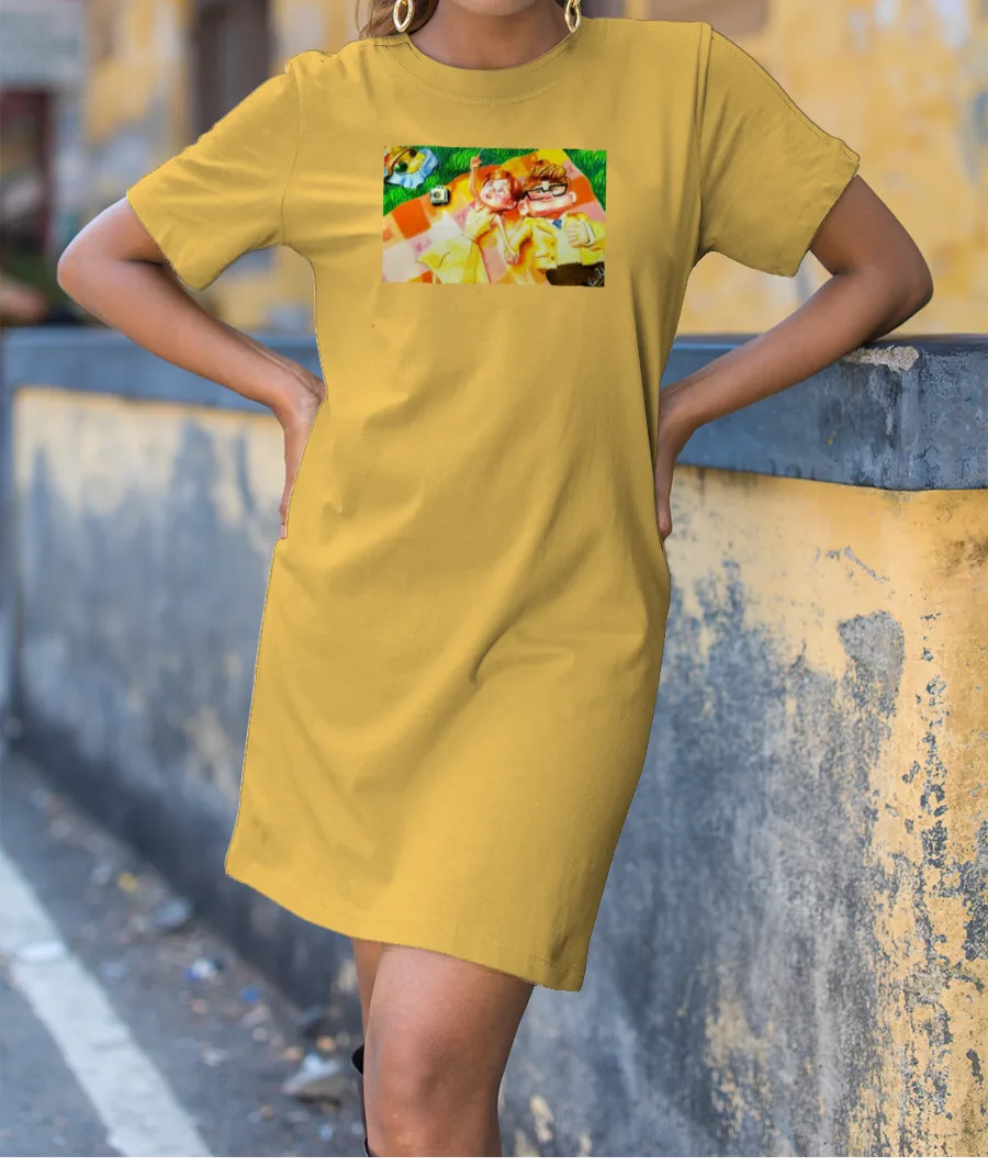 UP T-Shirt Dress