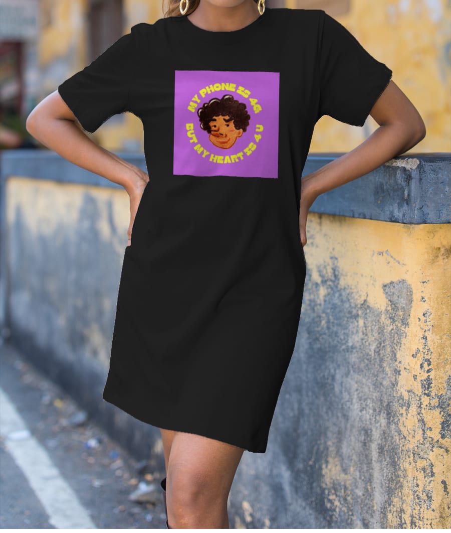 My heart is 4U T-Shirt Dress