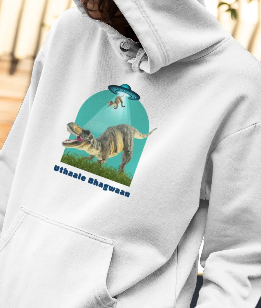 Dinosaur meme Front-Printed Hoodie