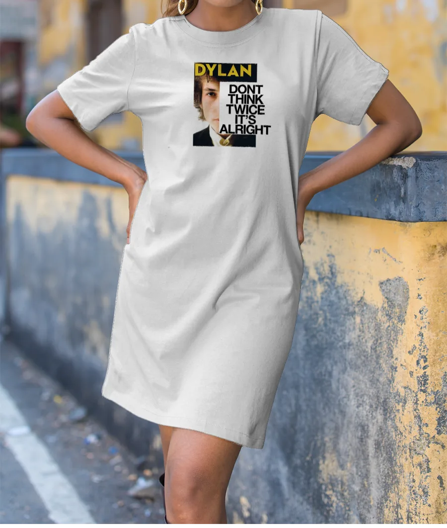 Bob Dylan don't think twice T-Shirt Dress