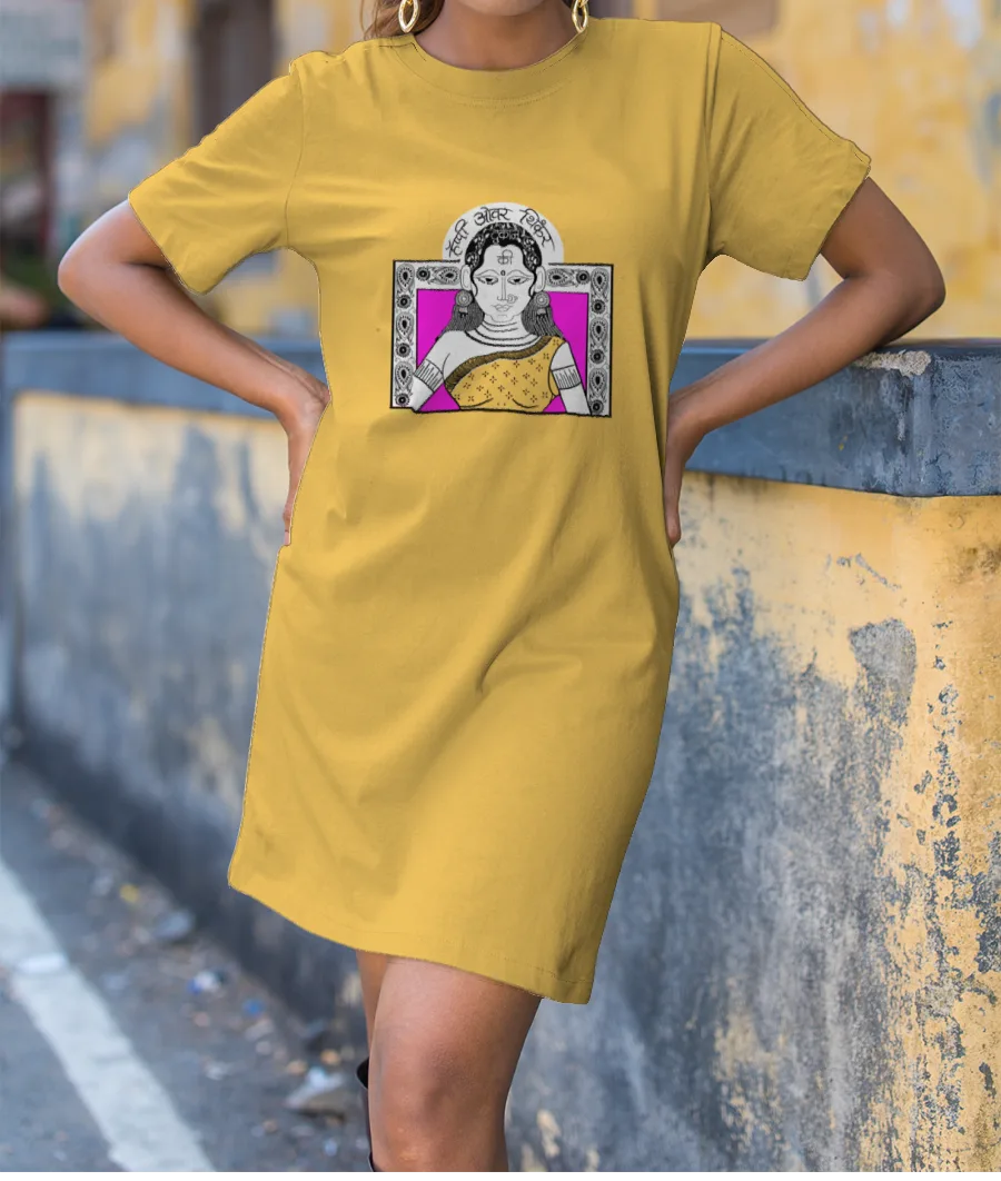 Overthinking ki Dukan T-Shirt Dress