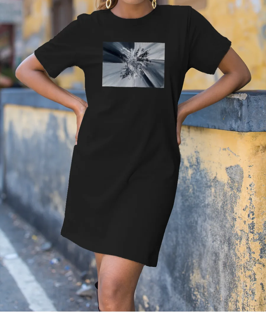 Order in Chaos T-Shirt Dress