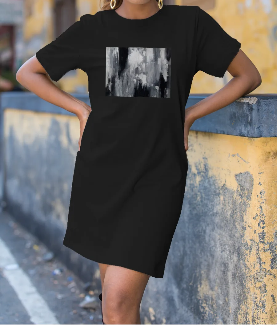 Rugged Wall T-Shirt Dress