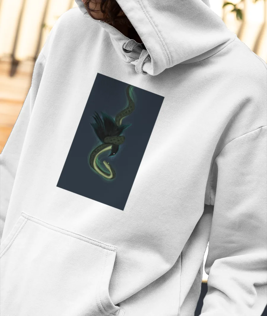 Eye to eye Front-Printed Hoodie