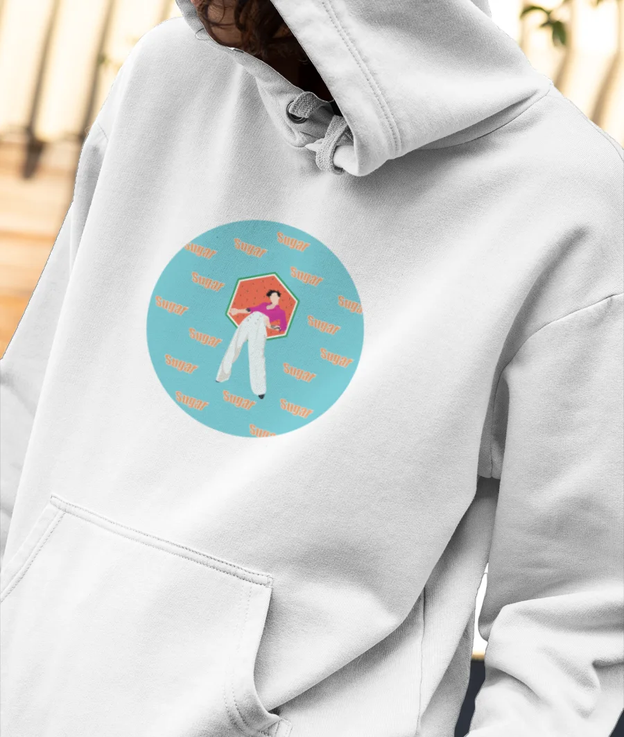 watermelon sugar Front-Printed Hoodie