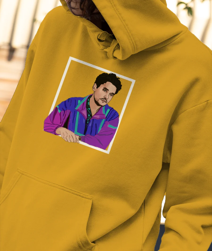 John Mayer Front-Printed Hoodie