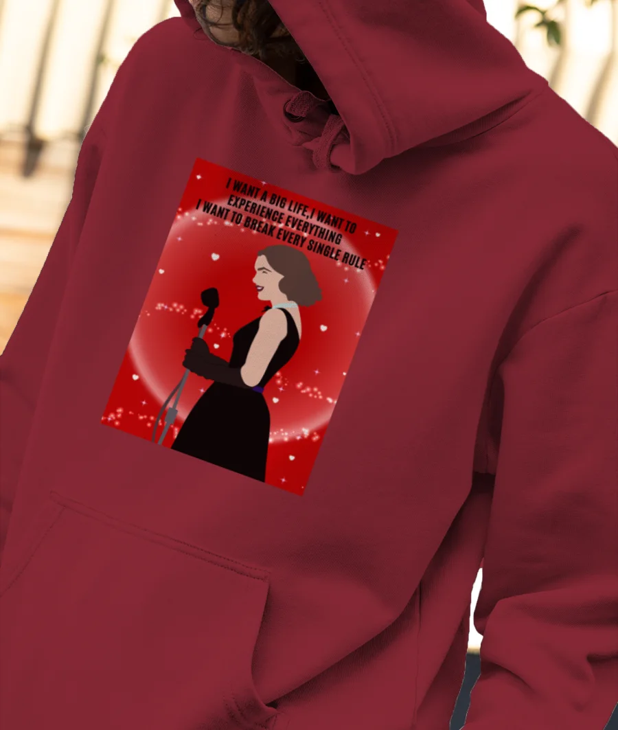 Marvelous mrs maisel  Front-Printed Hoodie