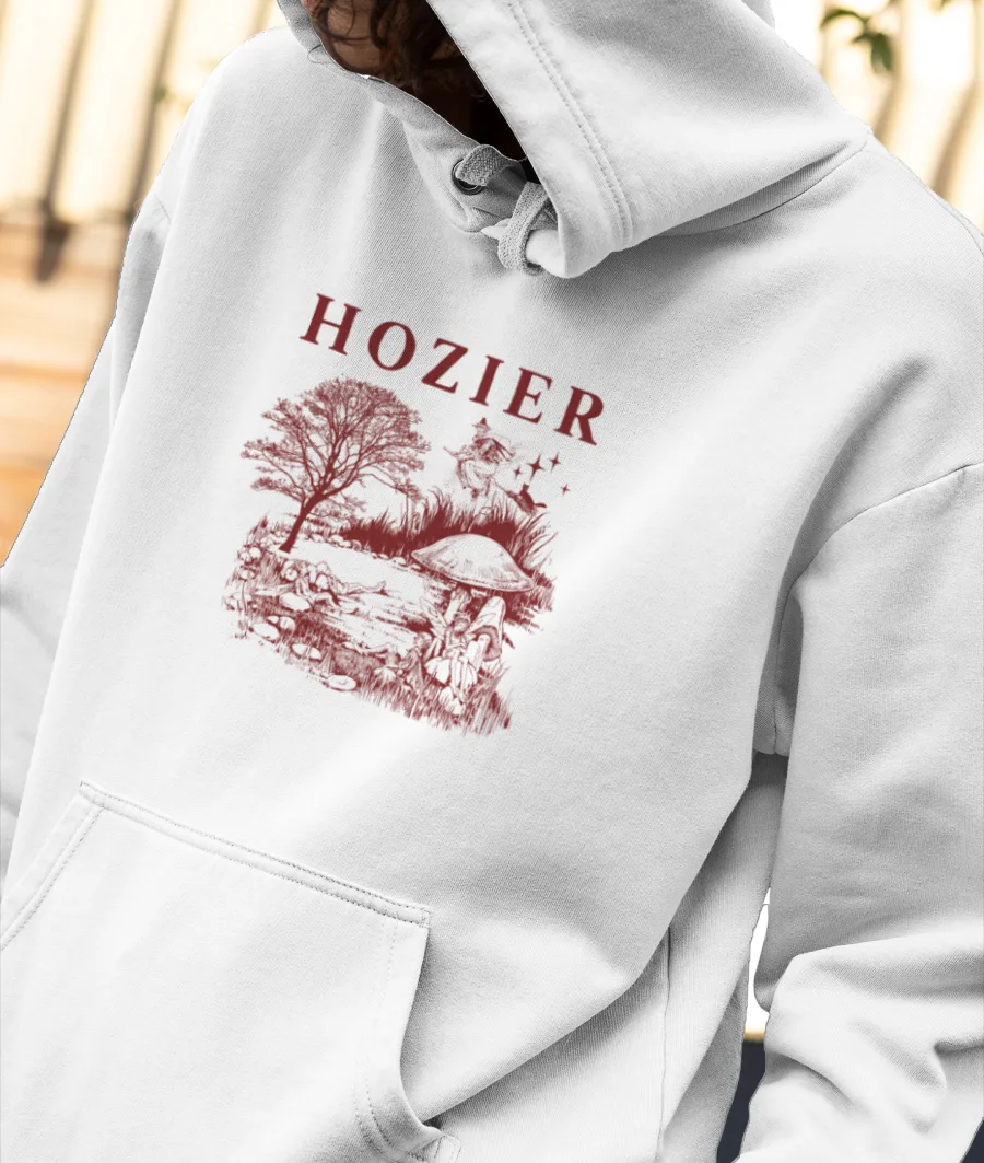Hozier aesthetic  Front-Printed Hoodie