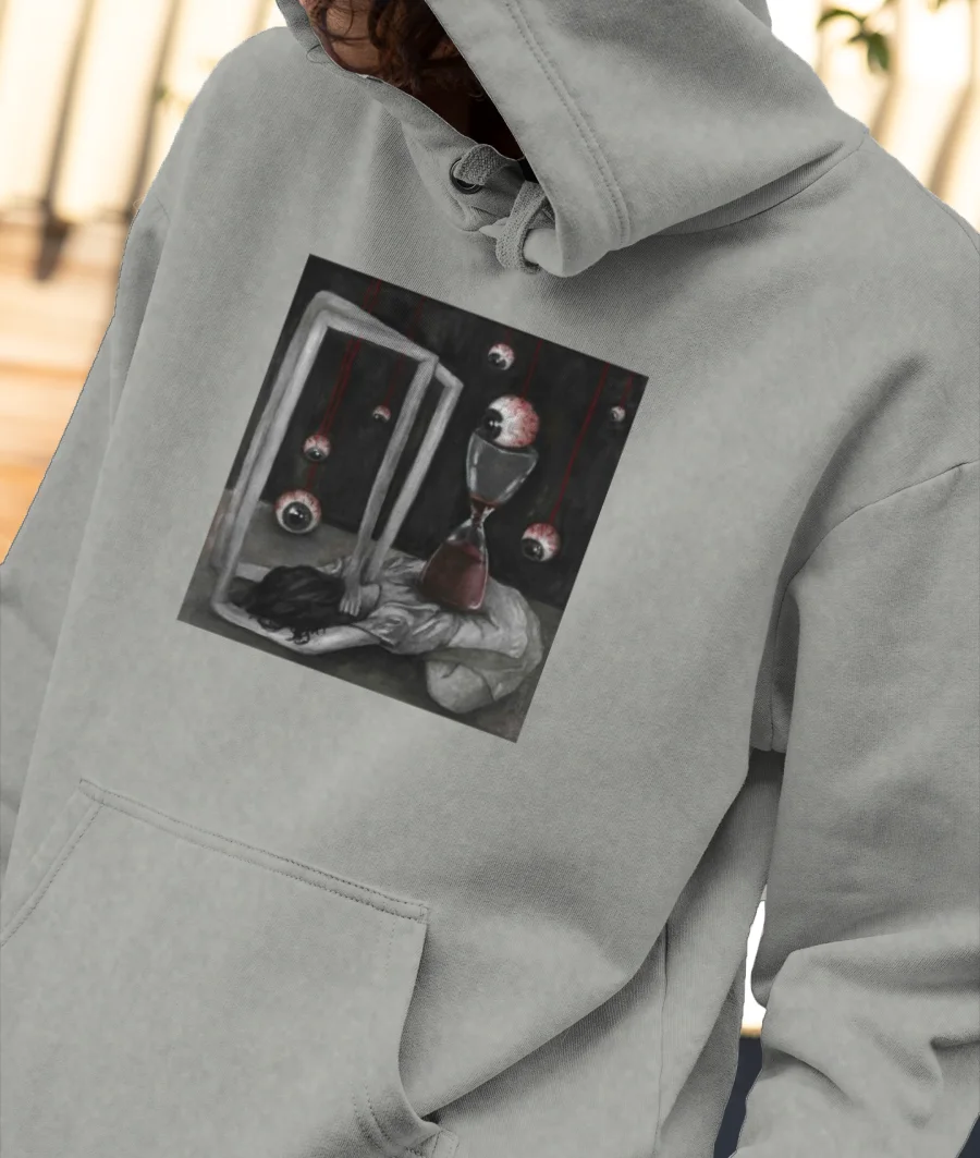 Anxiety/ Self-sabotage Front-Printed Hoodie