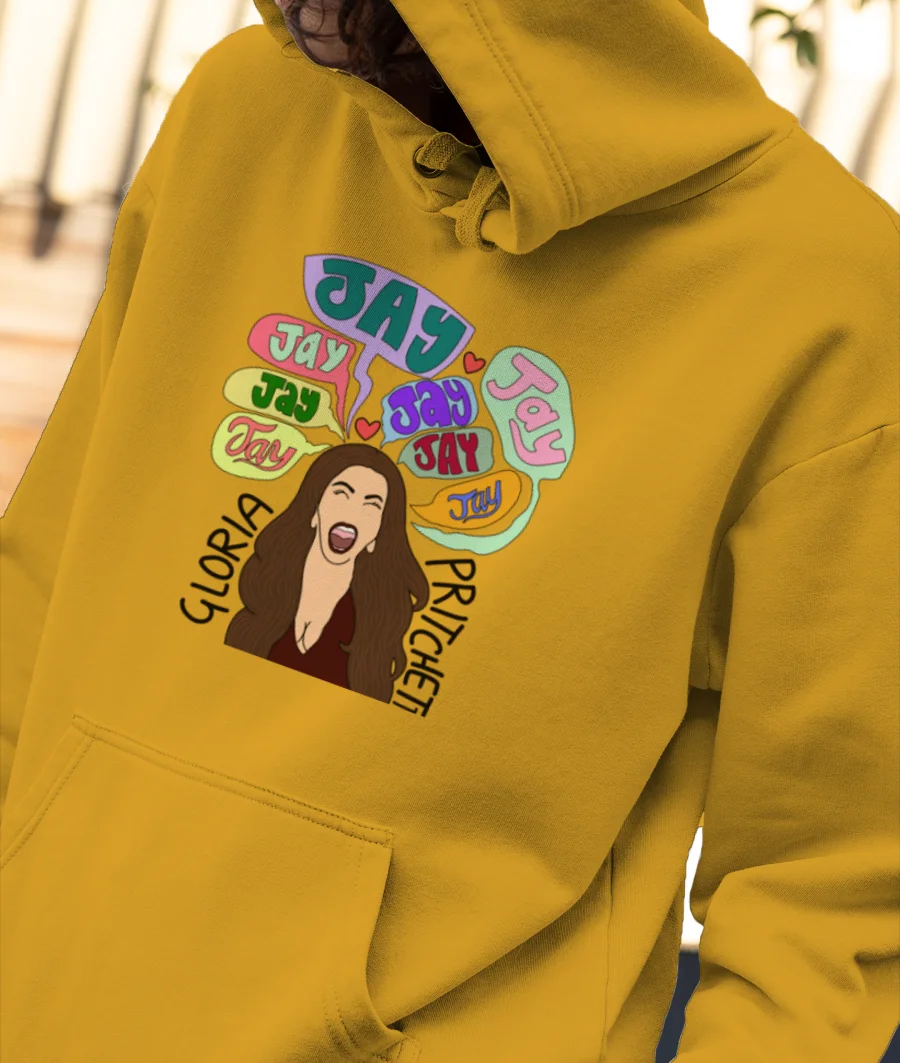 Gloria Pritchett modern family Front-Printed Hoodie