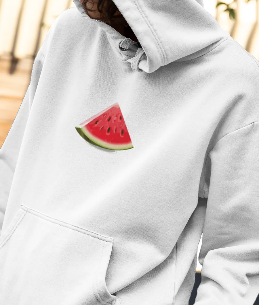 watermelon  Front-Printed Hoodie