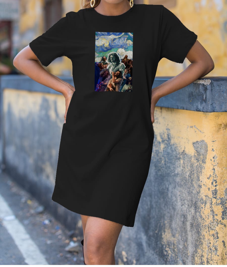 Hozier X Van Gogh T-Shirt Dress