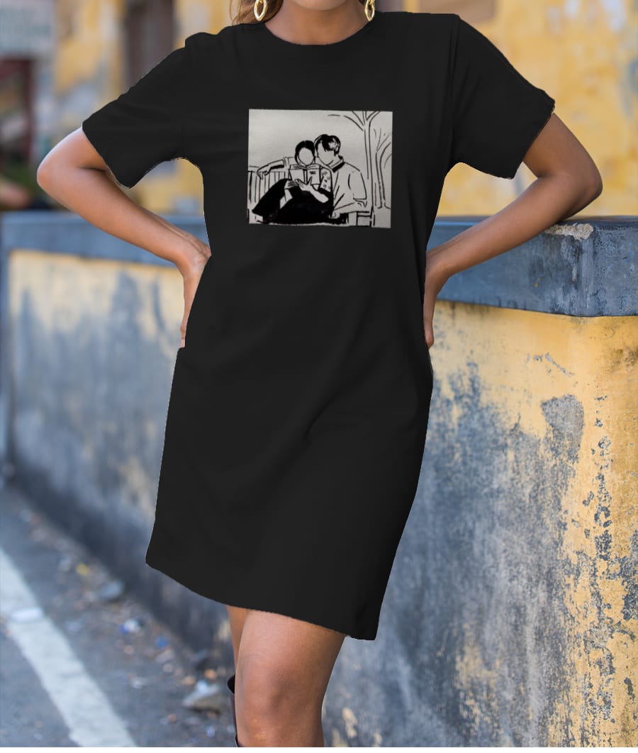 Couple time T-Shirt Dress