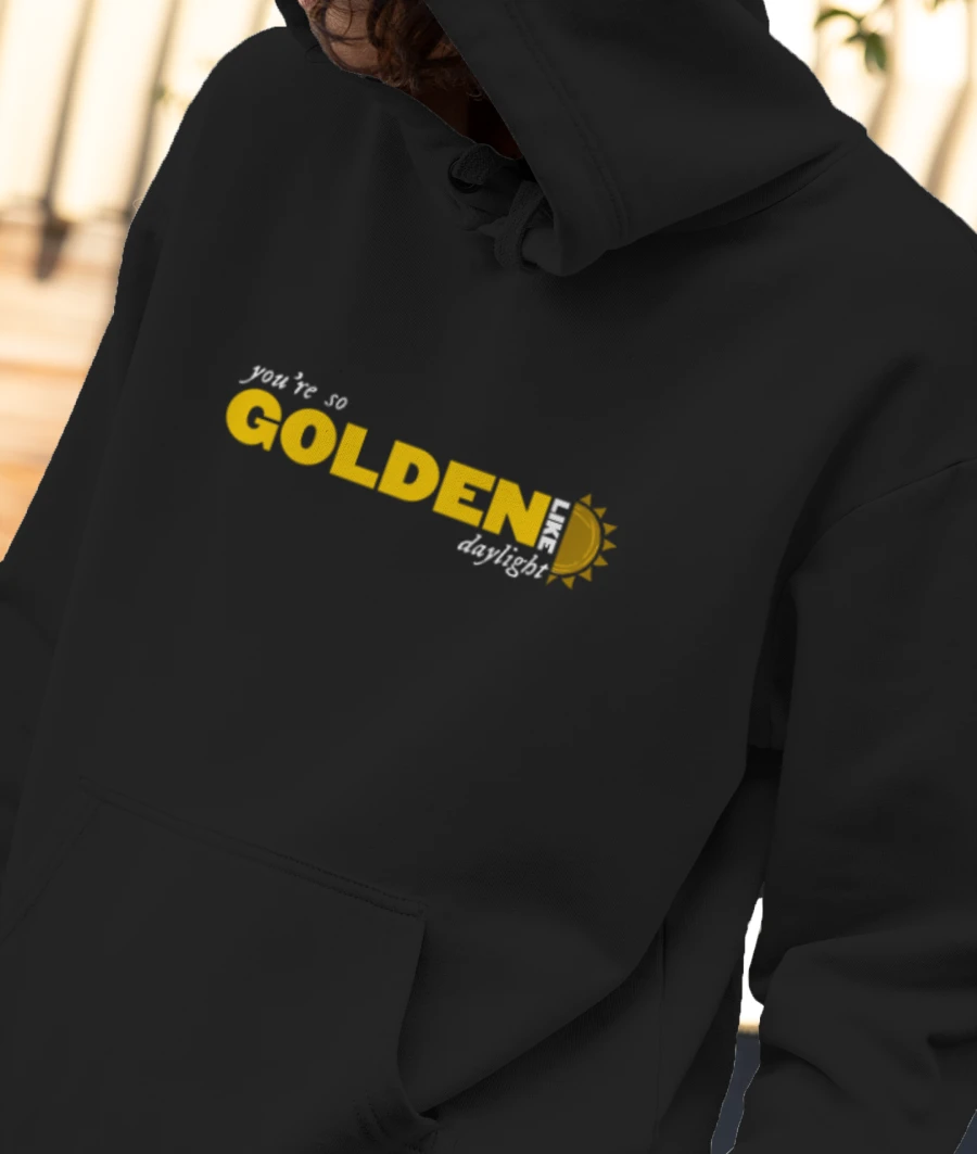 Taylor Swift X Harry Styles - Golden X Daylight Front-Printed Hoodie