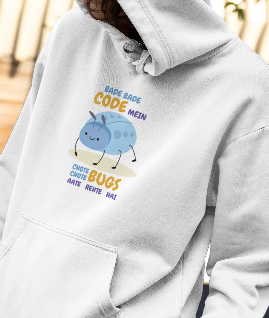 Coding tech meme Front-Printed Hoodie