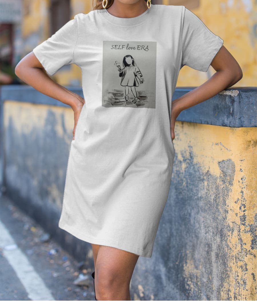 In my self love era T-Shirt Dress