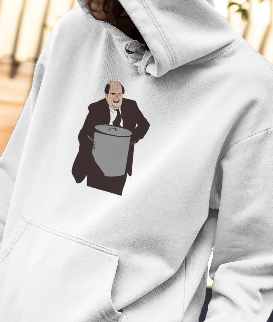 The office: Kevin’s famous Front-Printed Hoodie