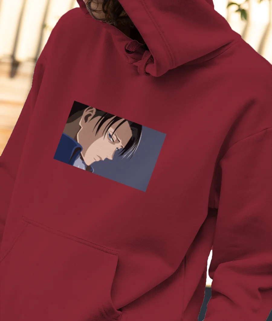 levi ackerman Front-Printed Hoodie