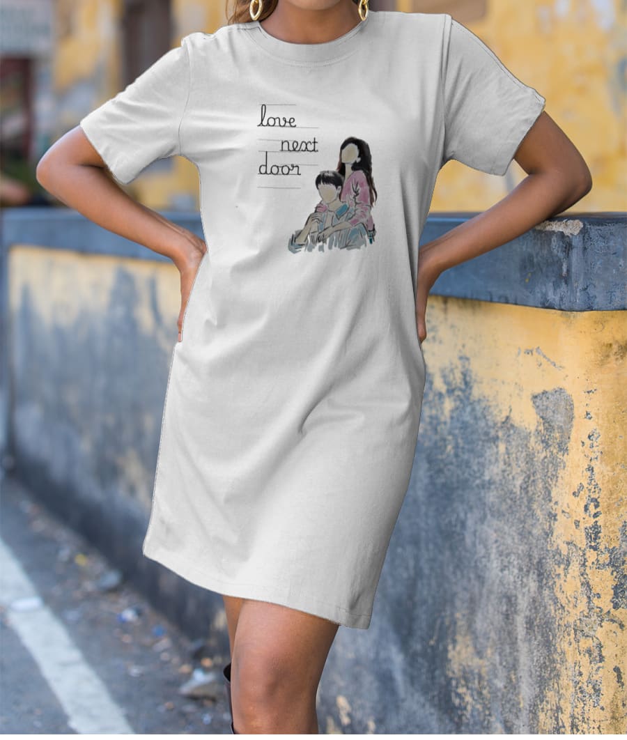 Love next door korean drama  T-Shirt Dress
