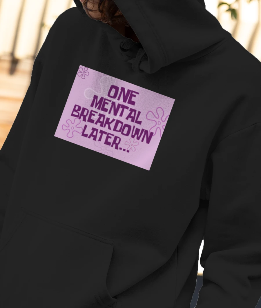 spongebob 1 Front-Printed Hoodie