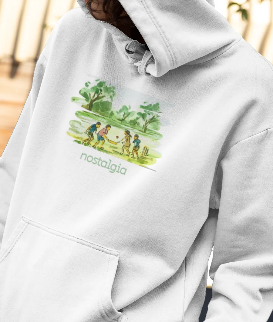 Cricket Nostalgia Front-Printed Hoodie