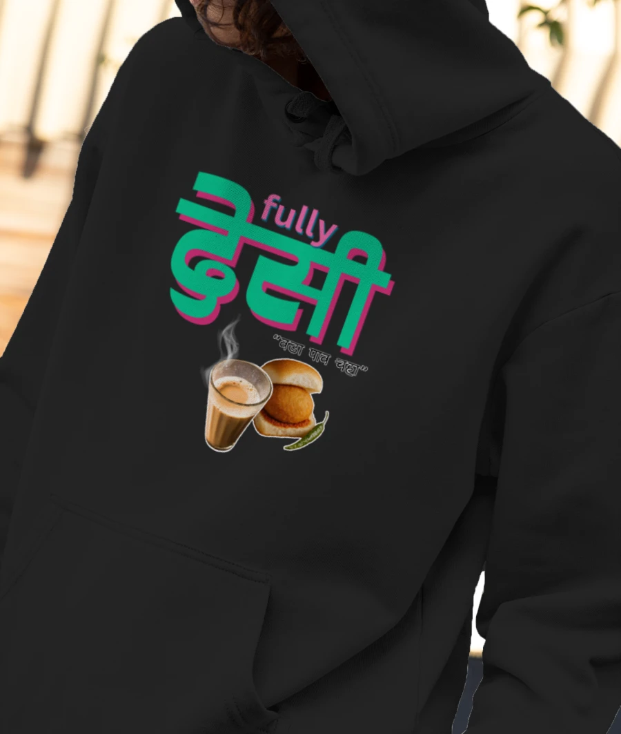 Fully_Desi_Vada_M Front-Printed Hoodie