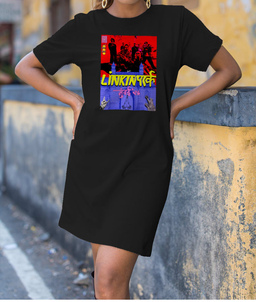 Linkin Park Mumbai T-Shirt Dress