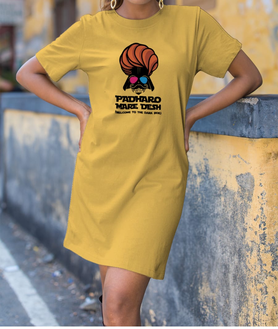 Padharo Mare Dark Side T-Shirt Dress