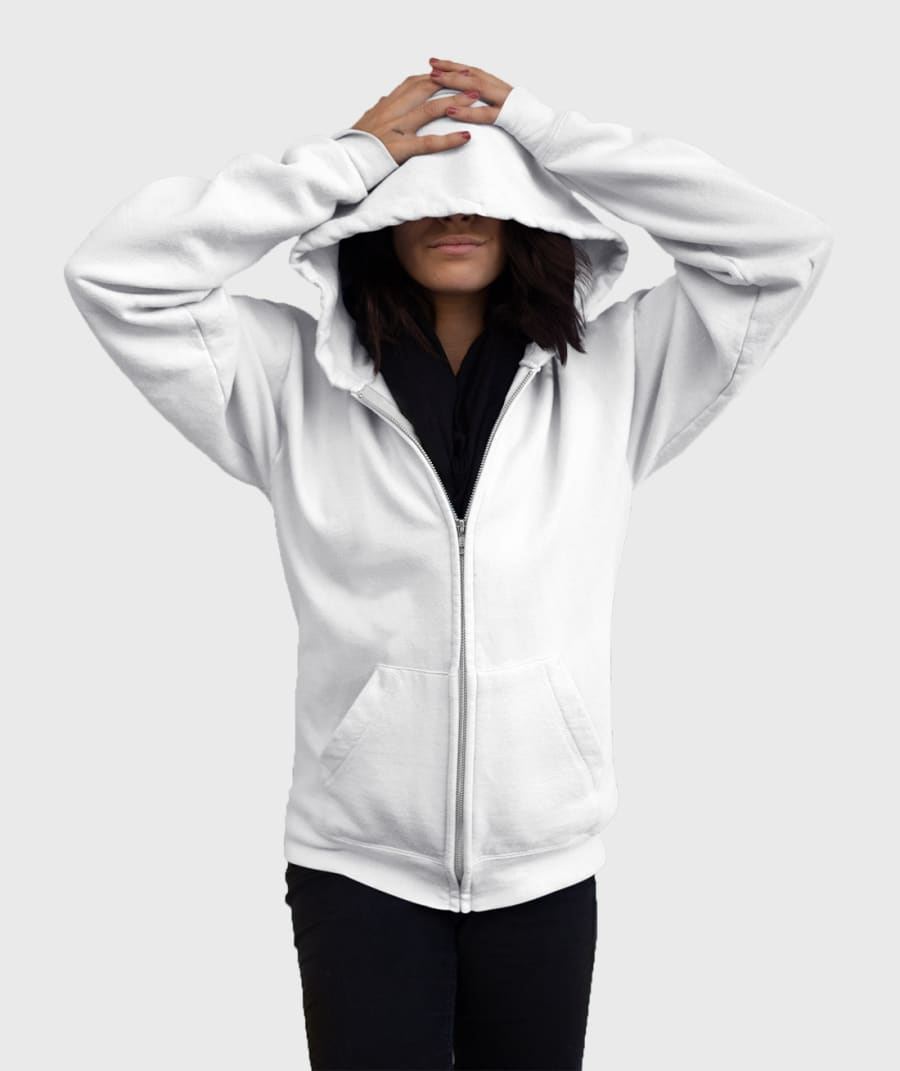 MicDrop BTS - Back-Printed Zipper Hoodie - Frankly Wearing