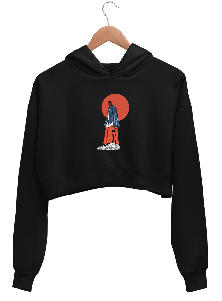 Pretty Flacko Crop Hoodie Frankly Wearing