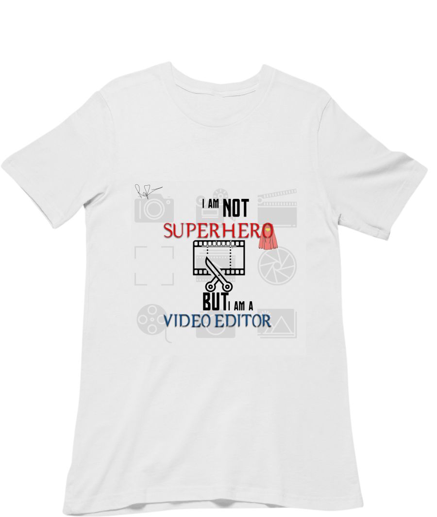 I AM VIDEO EDITOR LIGHT THEME T-Shirt