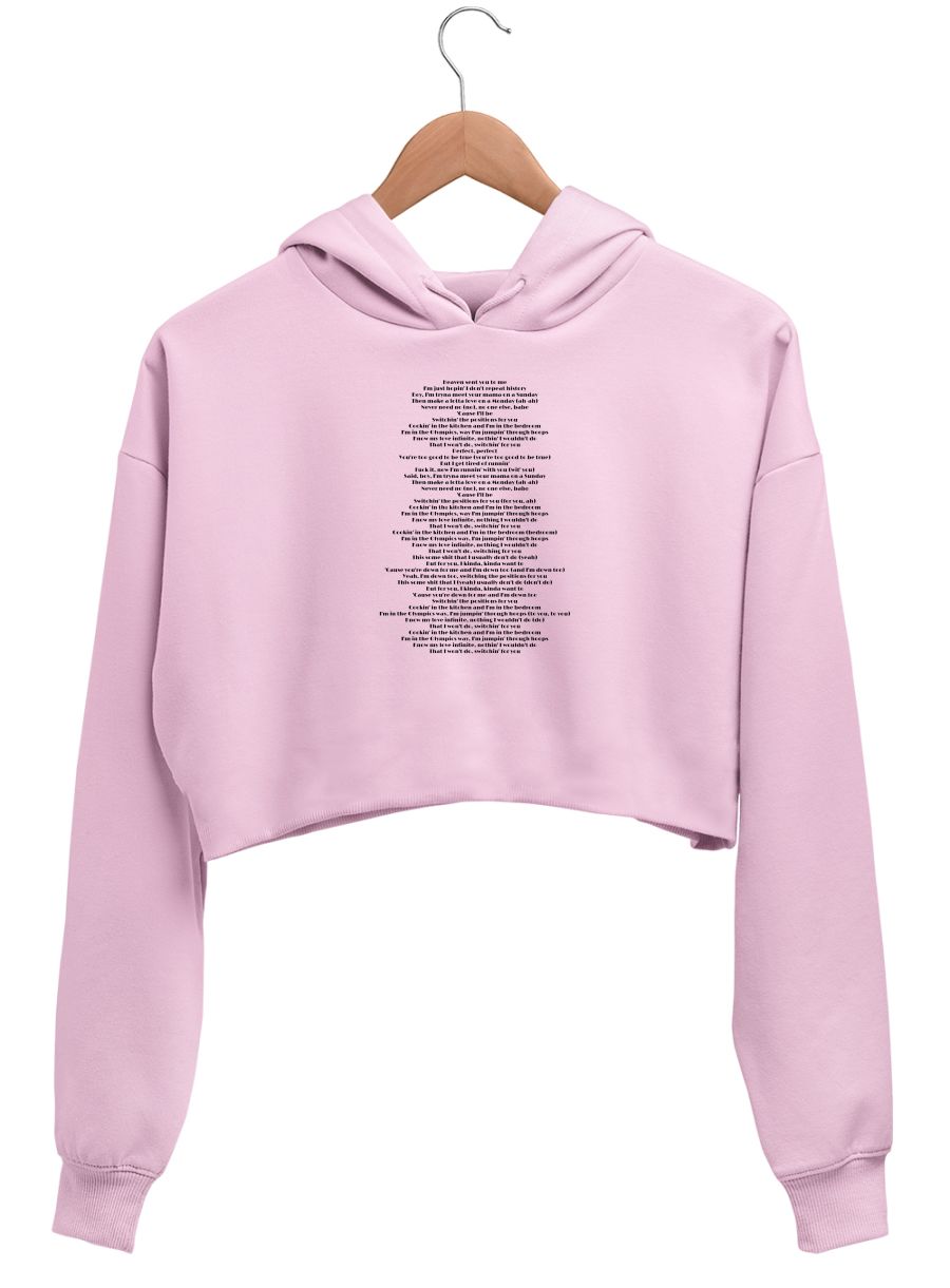 Ariana grande cropped hoodie store