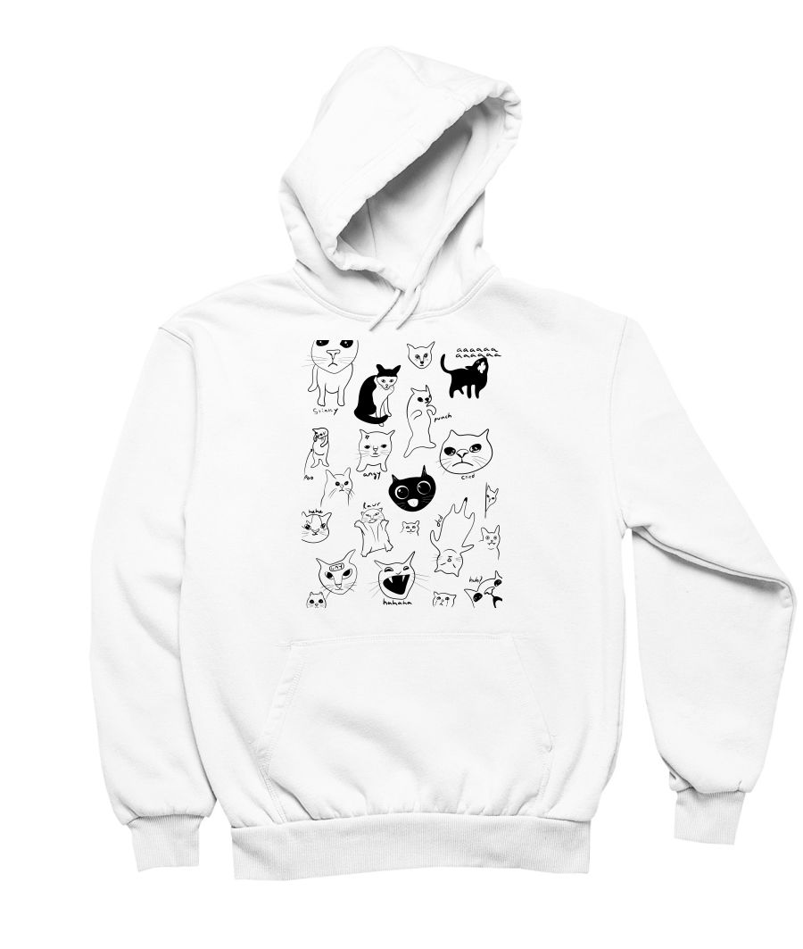 Doodles Hoodie - Black