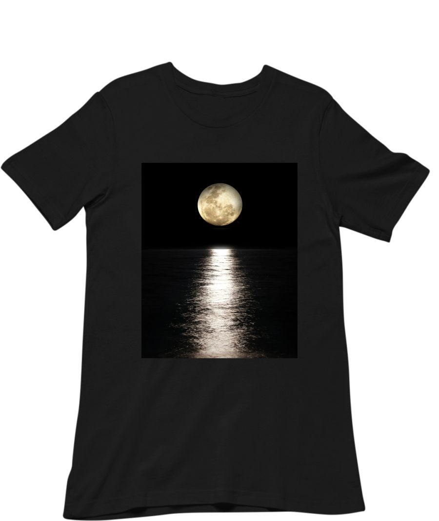 Full Moon Photography T-Shirt